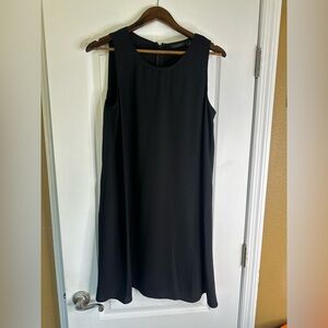 Halogen Classic Black Midi Dress